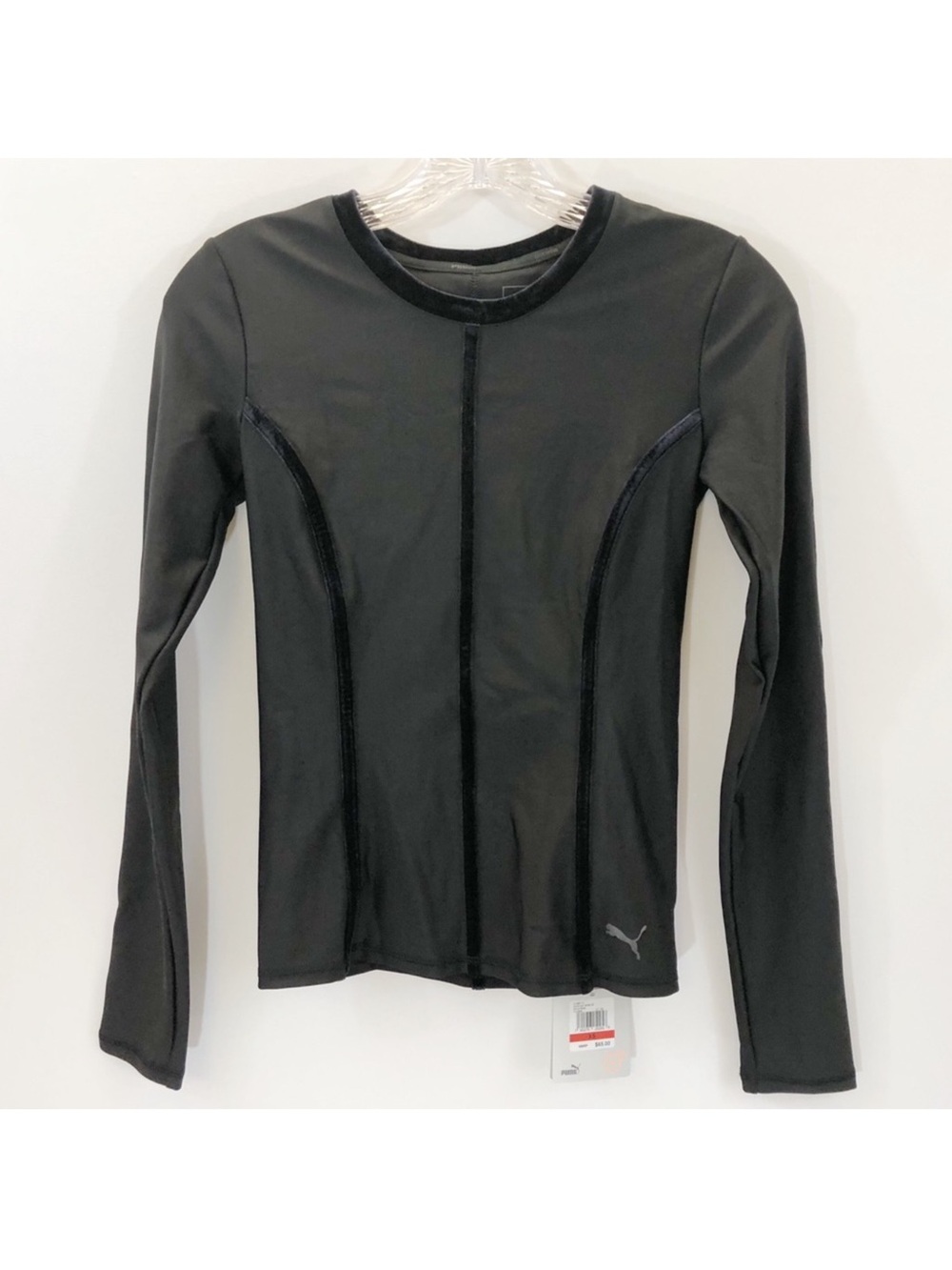 PUMA Women’s Black Long-Sleeve Top - Size XS